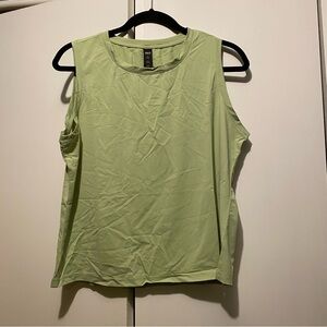 Sleek Olive Sleeveless Tank Top